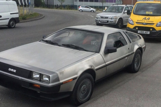 The AA Careers Delorean